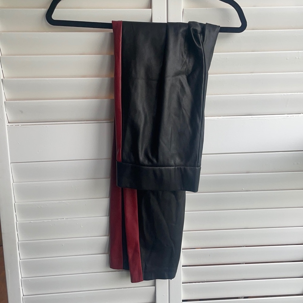 faux leather leggings